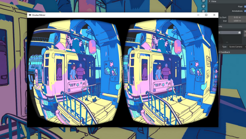 VR in Blender